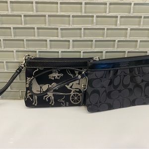 Coach wristlets